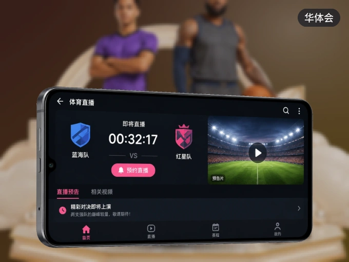 华体会 APP，热门赛事快速进入